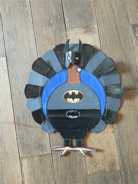 Batman Turkey Disguise Template