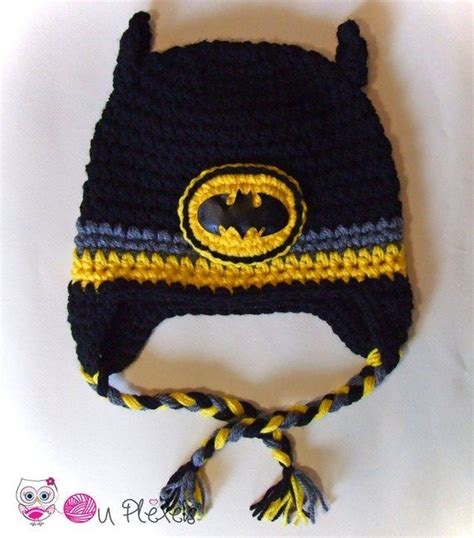 Batman Beanie Crochet