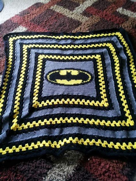 Batman Crochet Blanket