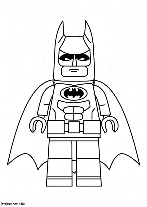 Batman Lego Color Pages