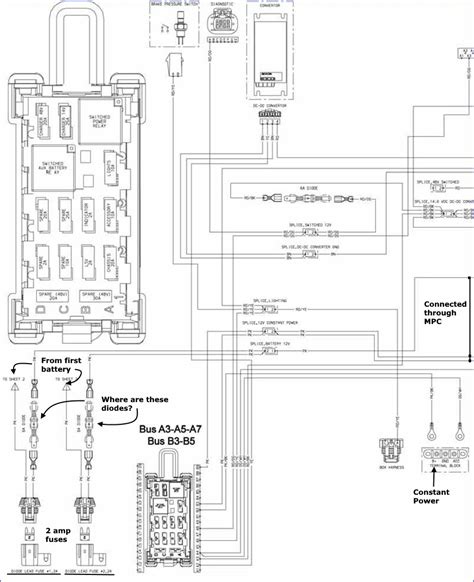 Battery System Wiring Diagram - Polaris RANGER EV 2015 Service 