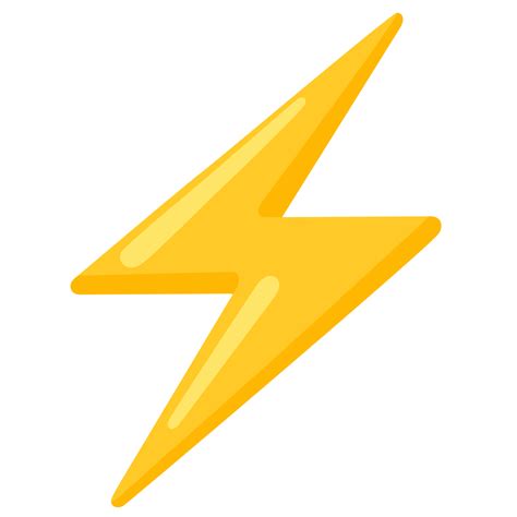 Battery With Lightning Bolt Emoji
