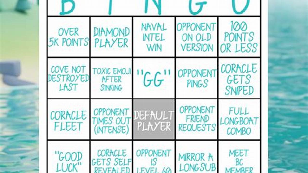 Battle Bingo Code 2024