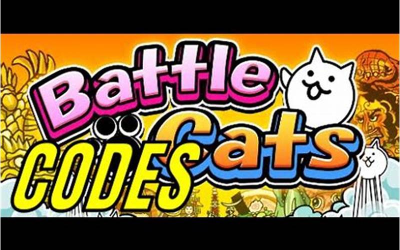 Battle Cats Redeem Code