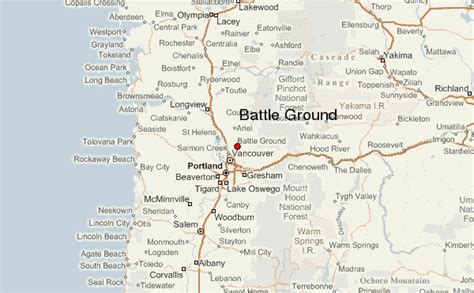 Battle Ground Washington Map
