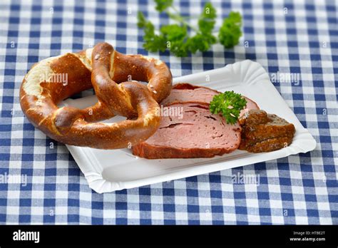 Bavarian Food Plate