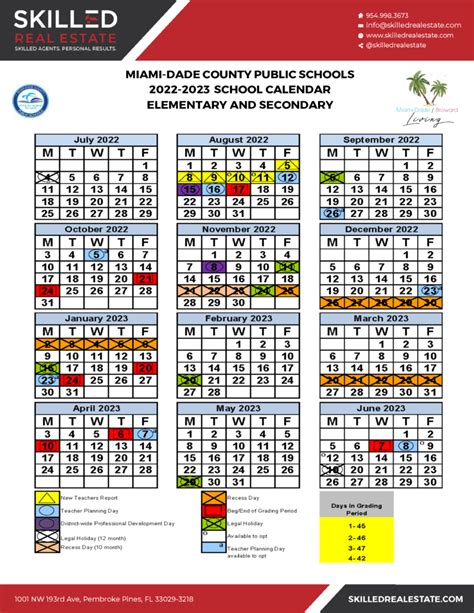 Bay View Academy Calendar