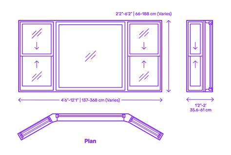 Bay Window Drawing Plan