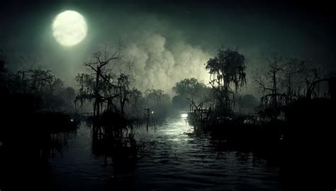 Bayou at Night