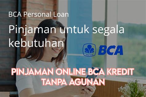 Bca Kredit Tanpa Agunan