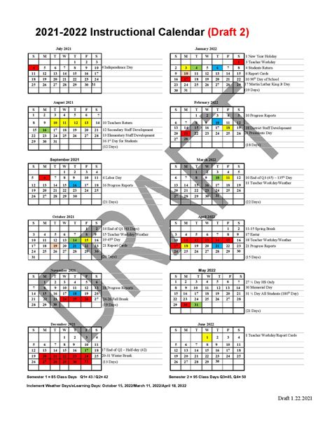 Bcsd Instructional Calendar