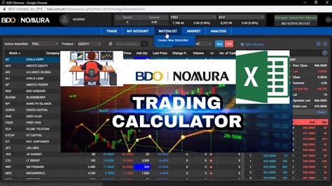 Bdo Trading Calculator