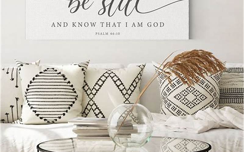Be Still And Know That I Am God Wall Art As A Gift