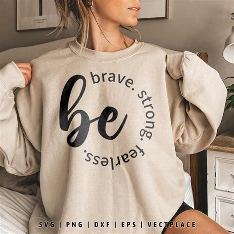 Download Be Brave SVG File - SVG Design Easy Edite