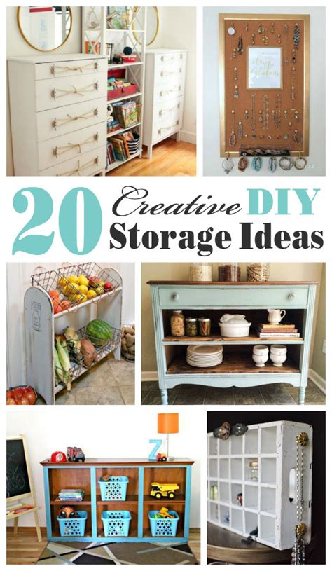 Be Creative with Storage Pinterest Ideas
