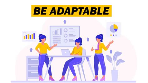 Be Flexible and Adaptable