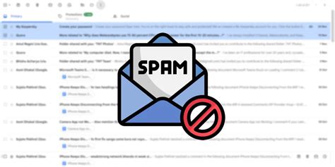Be mindful Of Spam Emails