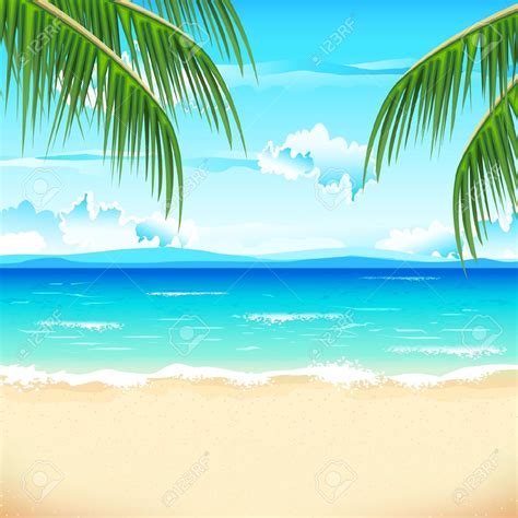 Beach Clipart Background