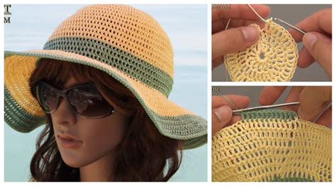 Beach Hat Crochet