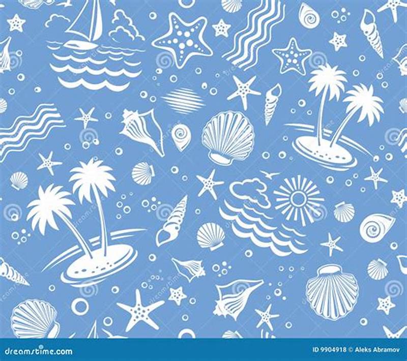 Beach Pattern Vector