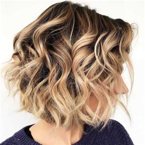 Beach Waves Short Hair Style