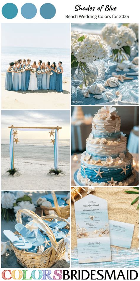 Stunning Beach Wedding Colors for Your Dreamy Seaside Ceremony - Tips and Ideas