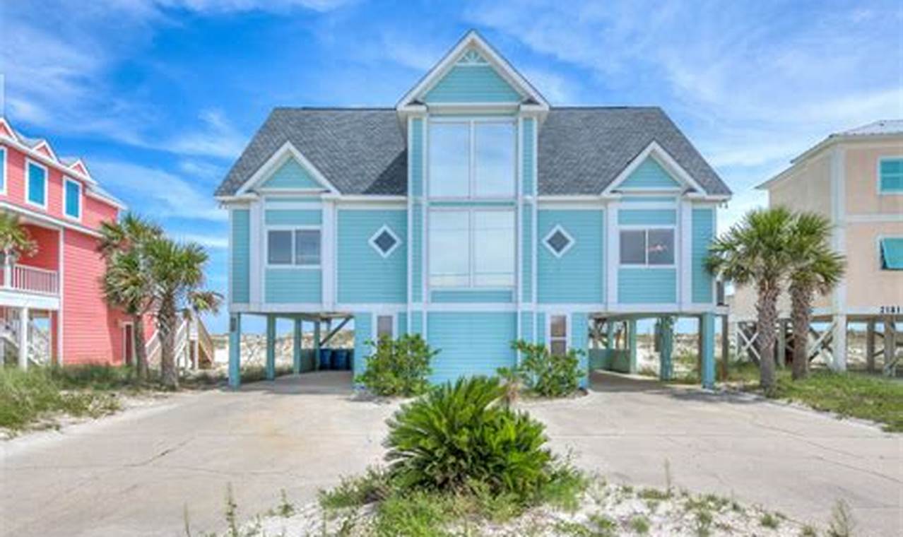 Beachfront vacation homes for rent in coastal regions