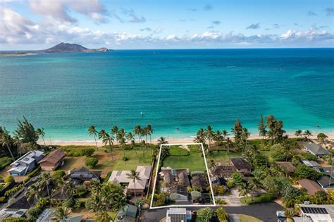 Luxury Lanikai beach oceanfront estate for sale | Hawaii House
