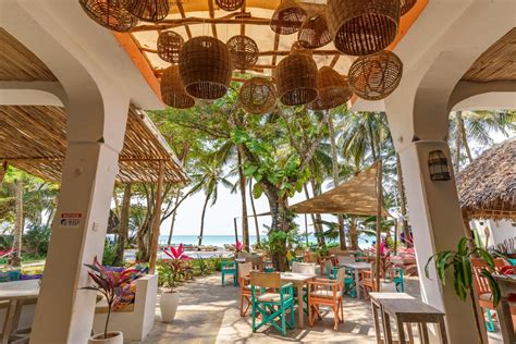 Beachside Restaurant Kenya