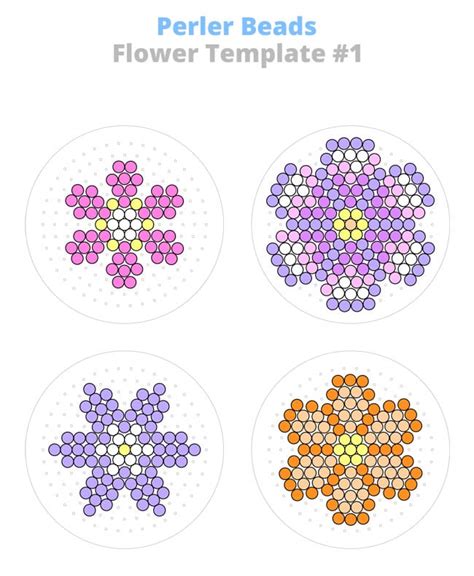 Bead Flowers Patterns Free