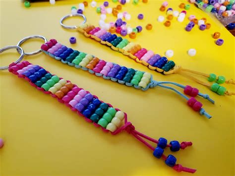 Bead Keychain Patterns