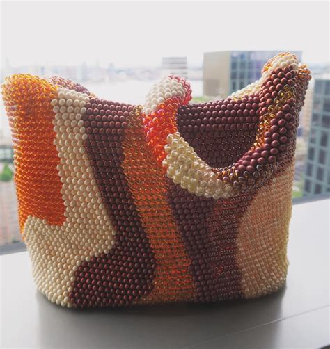 Beaded Crochet Bag