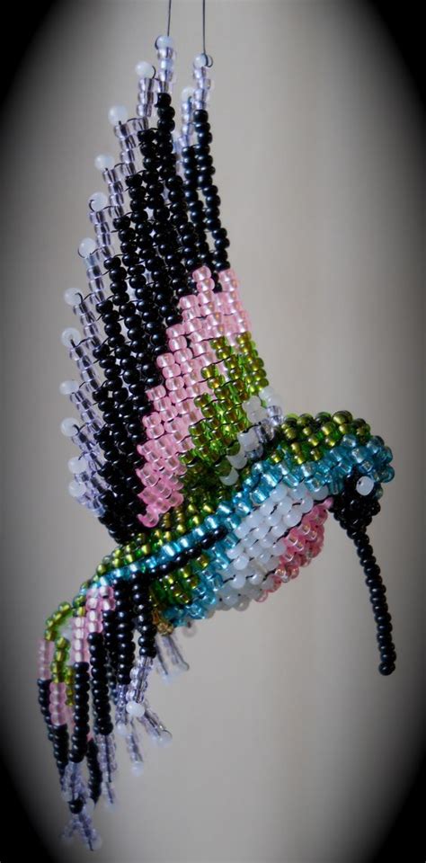 Beaded Hummingbird Pattern