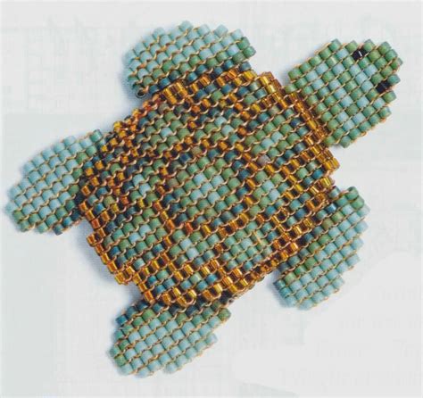 Beaded Turtle Pattern