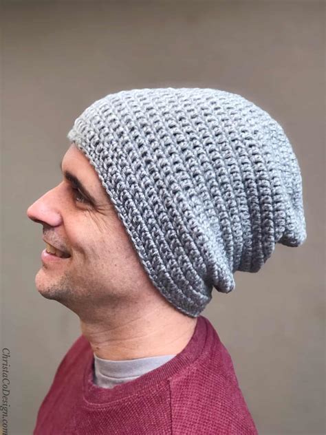 Beanie Slouchy Crochet