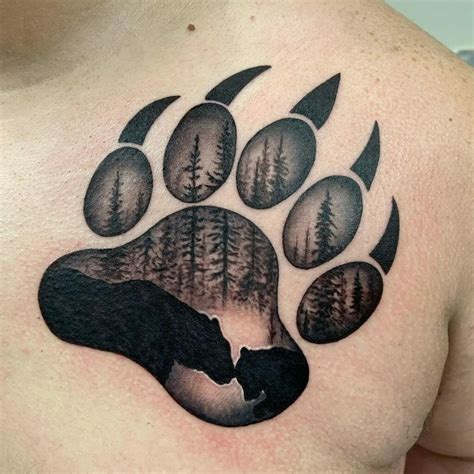 Bear Paw Tattoos Designs, Ideas and Meaning Tattoos For You