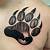 Bear Paw Tattoo