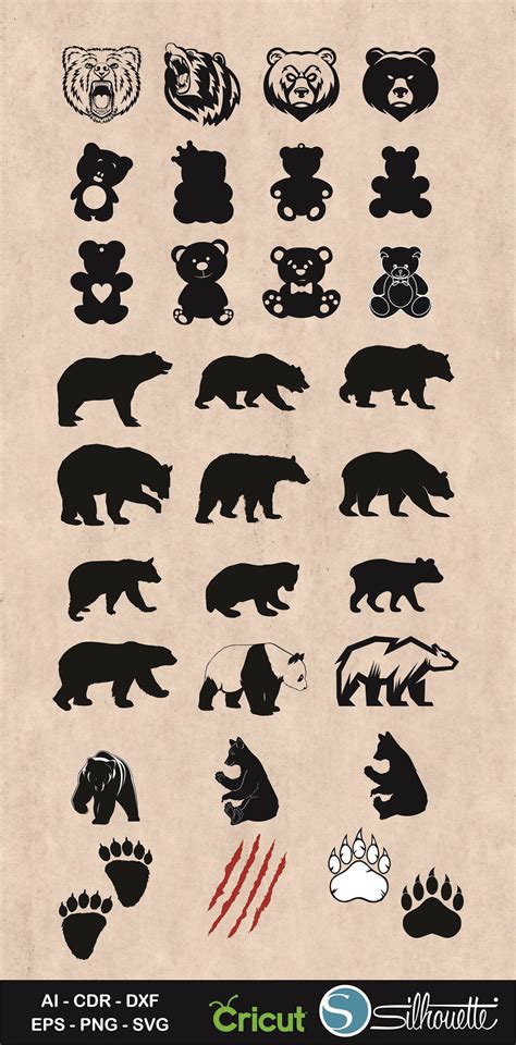 THIEVING GENIUS Photo Silhouette tattoos, Bear tattoos