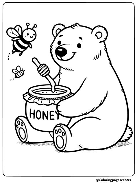 Bear Coloring Pages Free