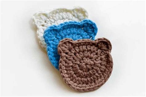 Bear Crochet Coaster