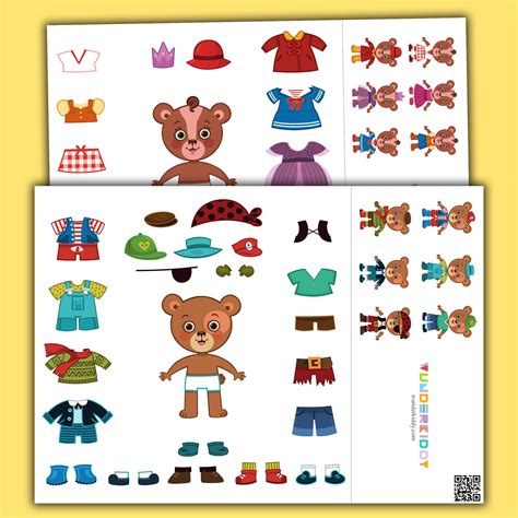 Download Bear Family For Crafts