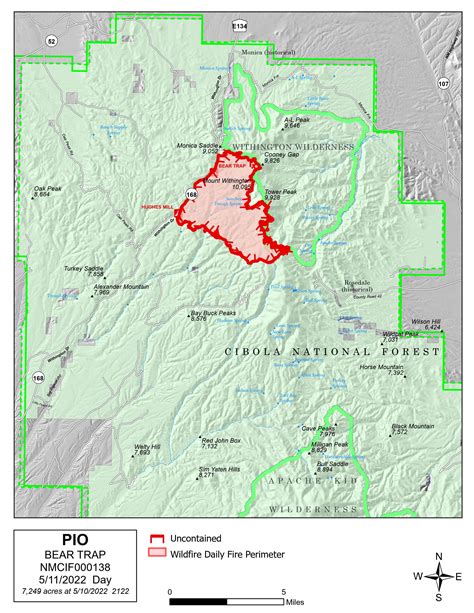  Bear Trap Fire update May 27, 2022NM Fire Info