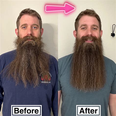 Beard Before And After Meme