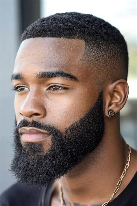 Beard Cut Style For Black Men
