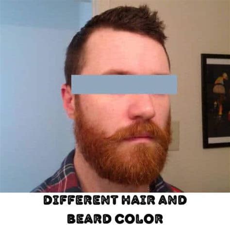 Beard Different Color Than My Hair