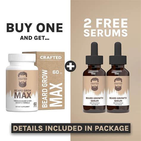 Beard Growth Vitamins