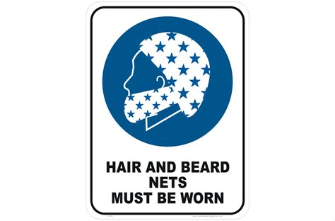 Beard Net Sign