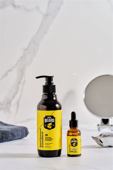 Beard Oil And Shampoo