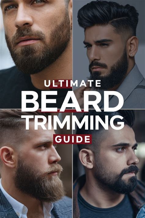 Beard Trimming Styles For Men