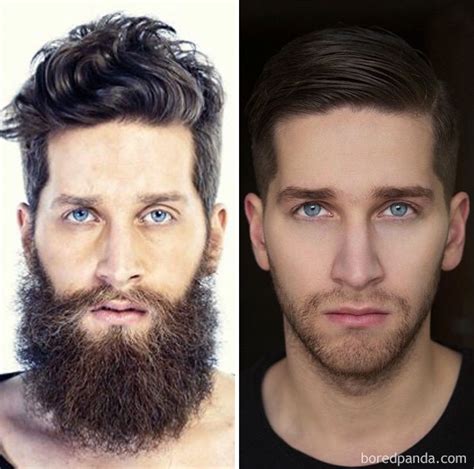 Beards Before And After